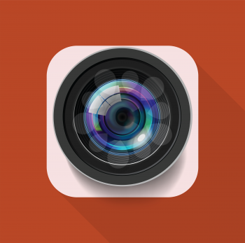 Camera Icon for Mobile Editable