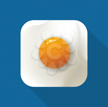 Toasted Egg Icon for Mobile