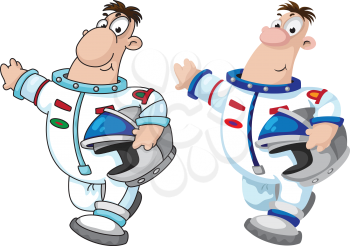illustration of a astronaut