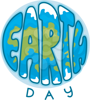 Illustration Celebrating Earth Day