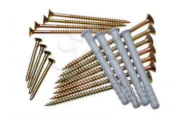Royalty Free Photo of a Set of Screws