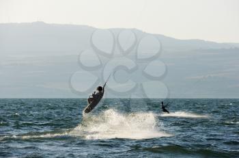 Royalty Free Photo of a Sky Surfer