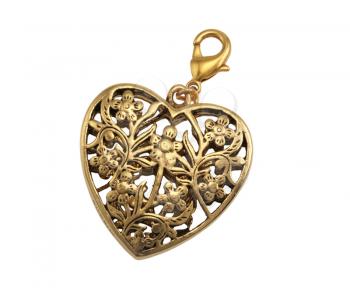 Royalty Free Photo of a Heart Pendant