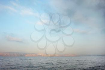 Sea of Galilee (Kinneret), the largest freshwater lake in Israel