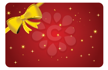 Royalty Free Clipart Image of  a Christmas Background