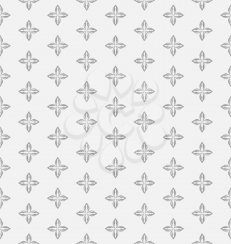 Illustration Seamless Geometric Pattern, Abstract Texture for Textile - Vector