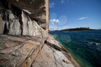 Lake Superior, Agawa Rock perspective