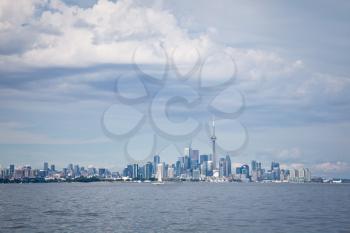 Royalty Free Photo of Toronto Ontario From the Lake
