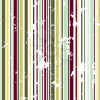 Royalty Free Clipart Image of a Grungy Striped Background