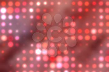 Red Dotted Graphics Layout of colorful spots