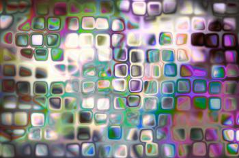 colorful background illustration of colored dots and blur