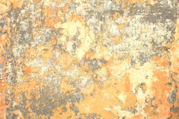cracked grunge old painted wall background