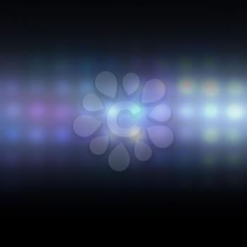 abstract background dots and colored spots of light