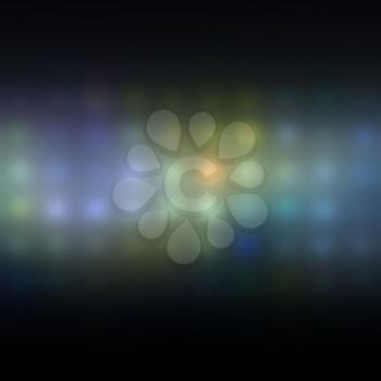 abstract background dots and colored spots of light