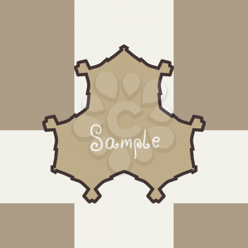 Brown Vector ornate frame with sample text. Perfect as invitation or announcement. Background pattern is included as seamless. All pieces are separate. Easy to change colors and edit.
