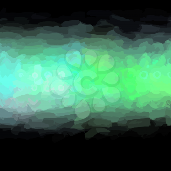 Abstract background light green. Raster illustration.