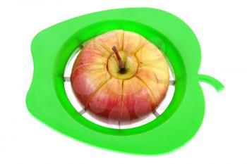 Royalty Free Photo of a Sliced Apple