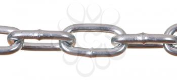 Royalty Free Photo of a Silver Chain