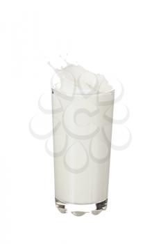 Royalty Free Photo of a Glass of Milk
