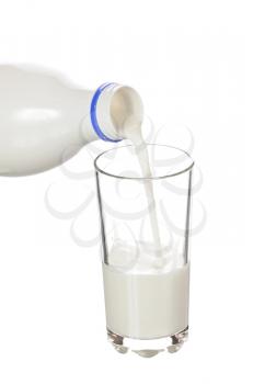 Royalty Free Photo of a Bottle of Milk