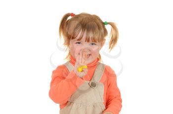 Royalty Free Photo of a Little Girl