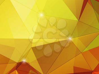 Royalty Free Clipart Image of a Polygon Background