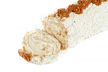 Royalty Free Photo of a Chocolate Swiss Roll