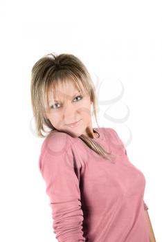 Royalty Free Photo of a Blonde Woman Posing