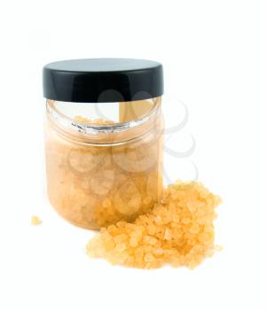 Royalty Free Photo of Orange Bath Salts