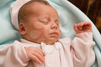 Royalty Free Photo of a Sleeping Baby