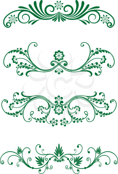 Royalty Free Clipart Image of Vintage Elements
