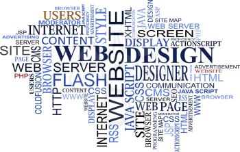 Royalty Free Clipart Image of a Web Design Background