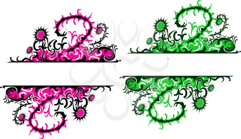 Royalty Free Clipart Image of Victorian Designs