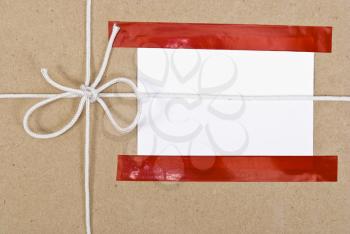 Royalty Free Photo of a Carton Box Post Package