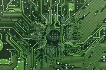 Royalty Free Photo of an Electronic Circuit Plate Background