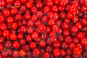 Sweet cherries texture