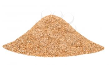 Pile of wheat grains