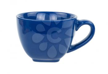 Blue tea cup