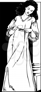 Nightgown Clipart