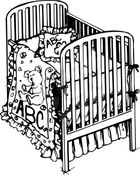 Crib Clipart