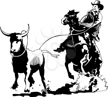 Roping Clipart
