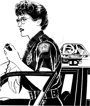 Policewoman Clipart