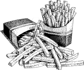 Frenchfries Clipart