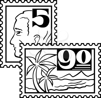 Stamps Clipart