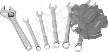 Wrenchsetbow Clipart