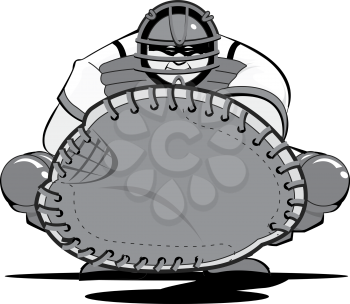 Baseballcatcher Clipart