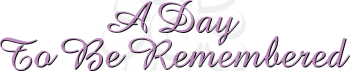 Remembered Clipart