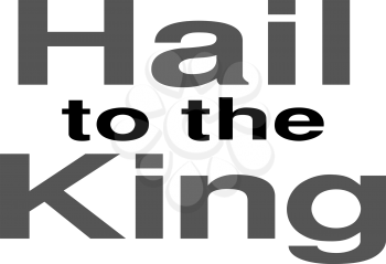 Hailtokingheading Clipart