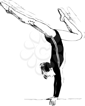 Gymnast Clipart