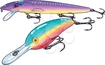 Lures Clipart